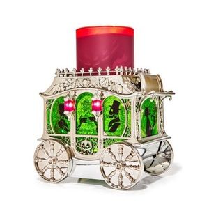 BATH & BODY WORKS: Carriage Water Globe Candle Holder